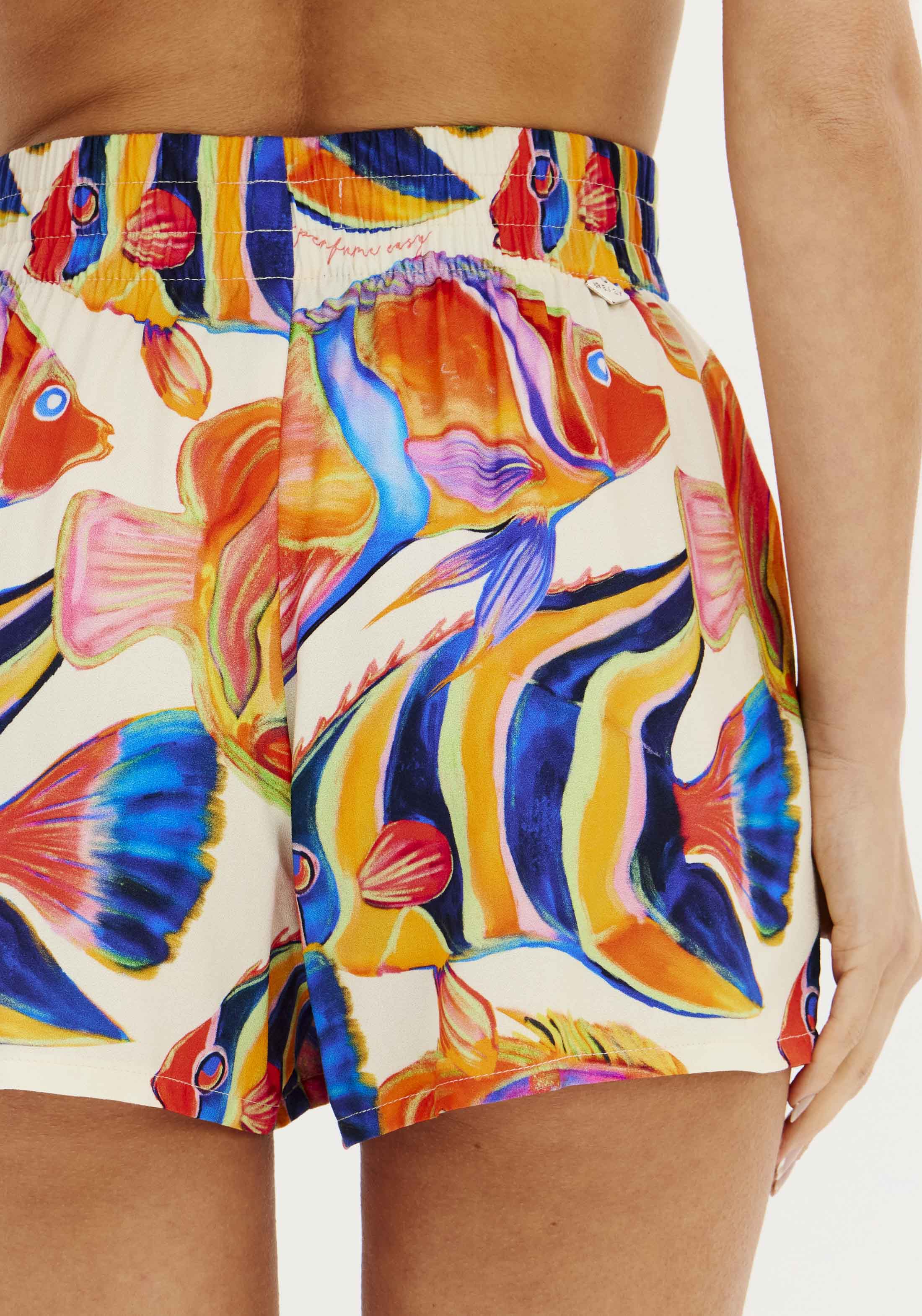 Calções Peixes OCEANI GLOW Multi - Lança Perfume  5