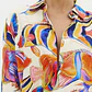 Camisa Solta Peixes OCEANI GLOW Multi - Lança Perfume - Thumbnail 3
