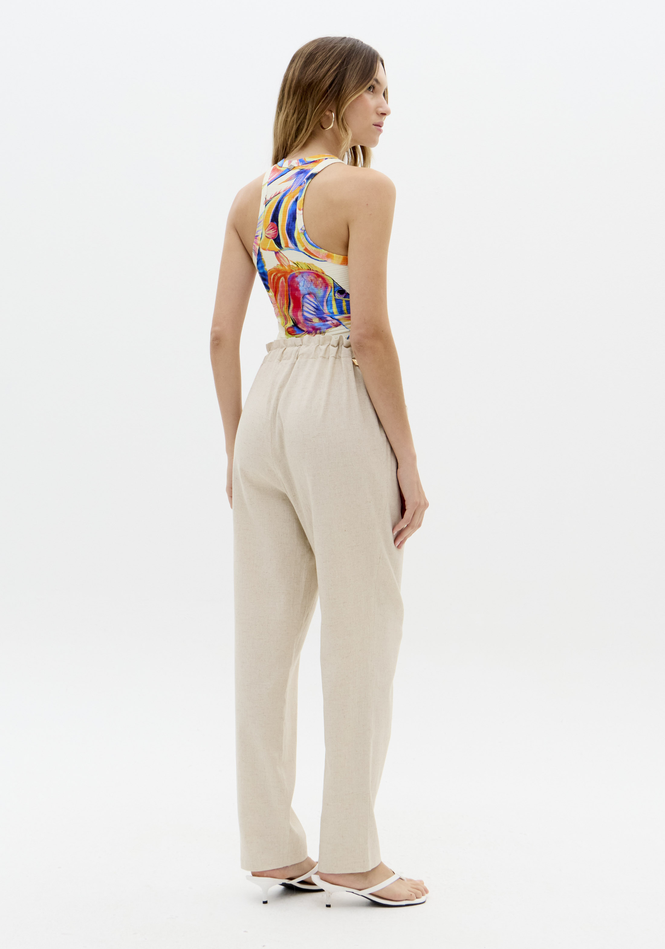 Top Canelado Peixes OCEANI GLOW Multi - Lança Perfume 3