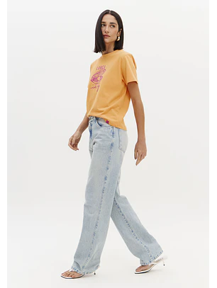 T-shirt Ostra Laranja -  Lança Perfume 