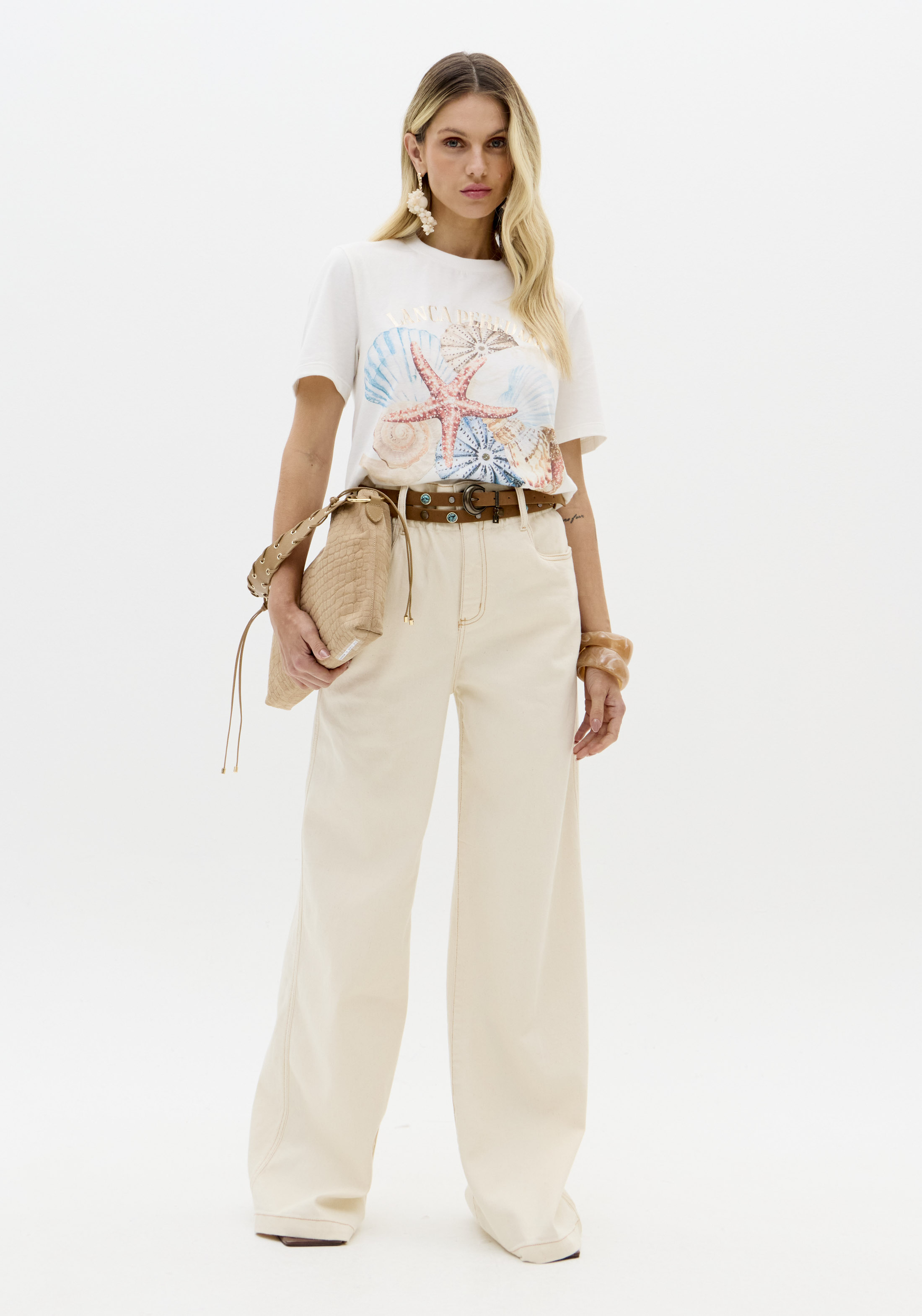 T-shirt Estrela do Mar Branco - Lança Perfume 2