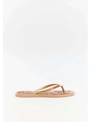 Chinelo Estampado SHELLIS Bege - Lança Perfume 