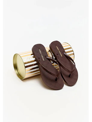 Chinelo Básico Castanho - Lança Perfume 