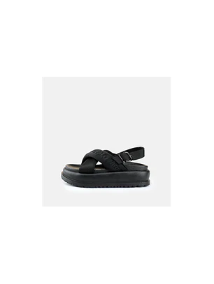 Sandália  de Plaforma Palma Cross Preto - Buffalo 