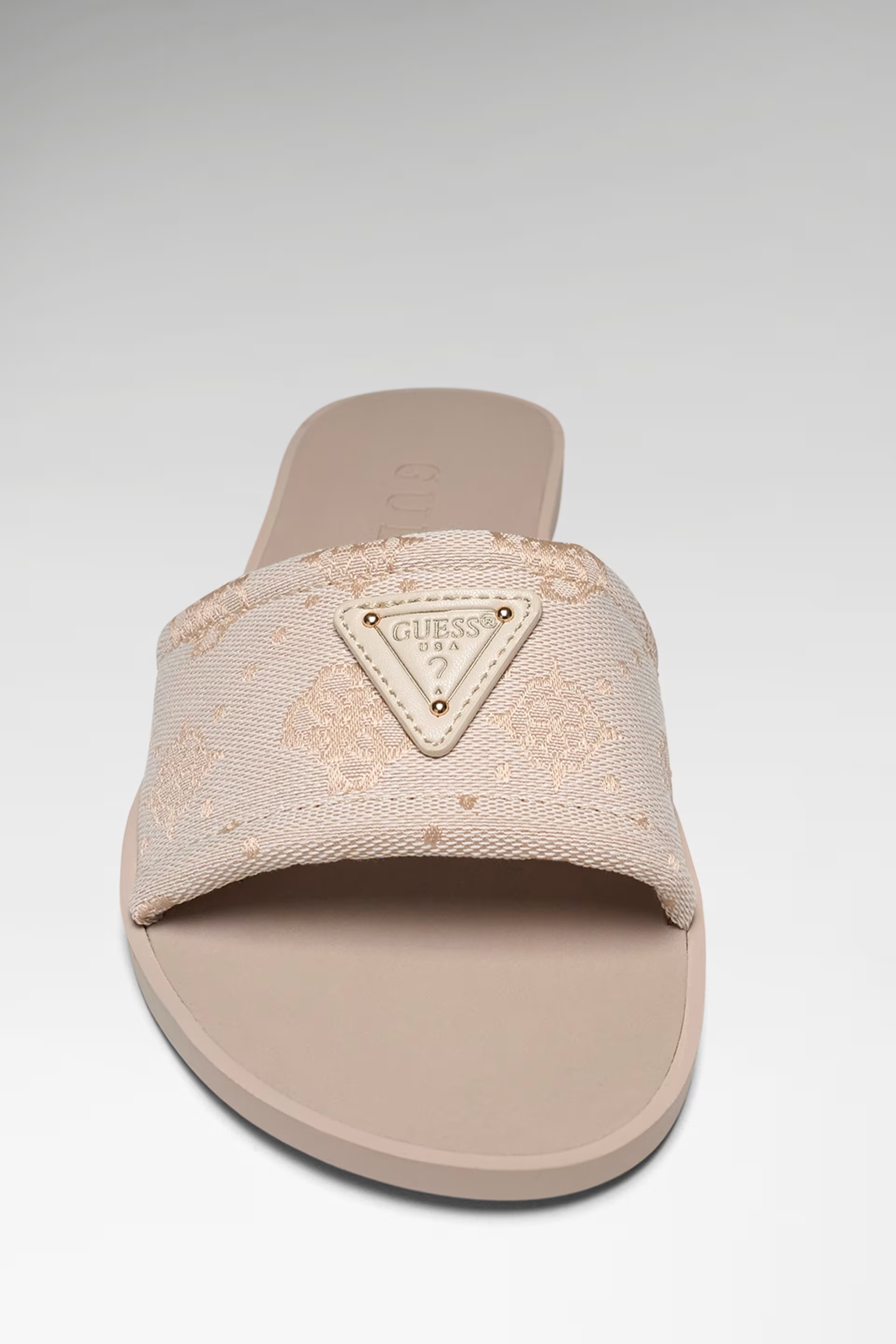 Chinelo Rasteiro ELYSONE Creme - Guess 4