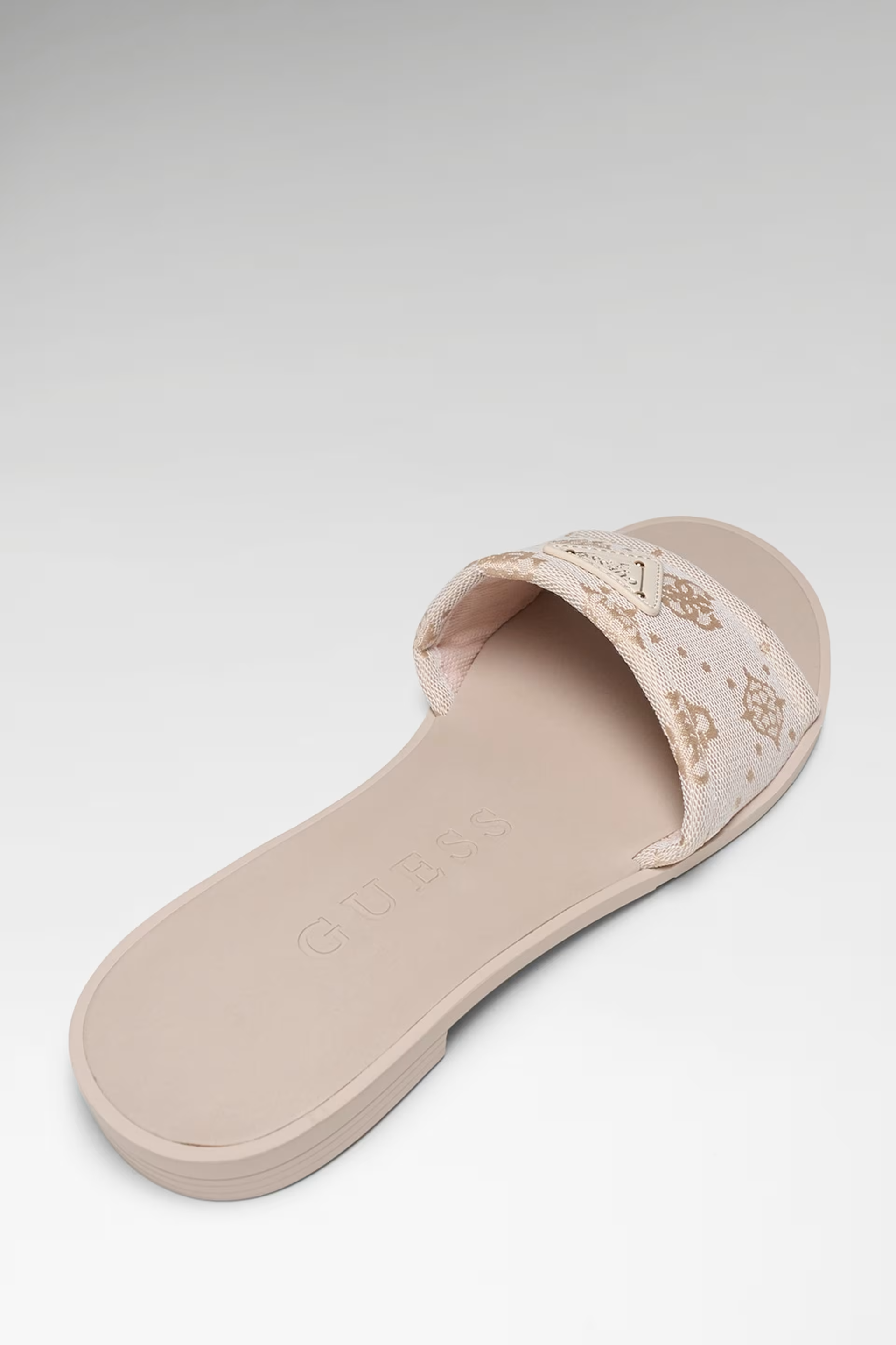 Chinelo Rasteiro ELYSONE Creme - Guess 5