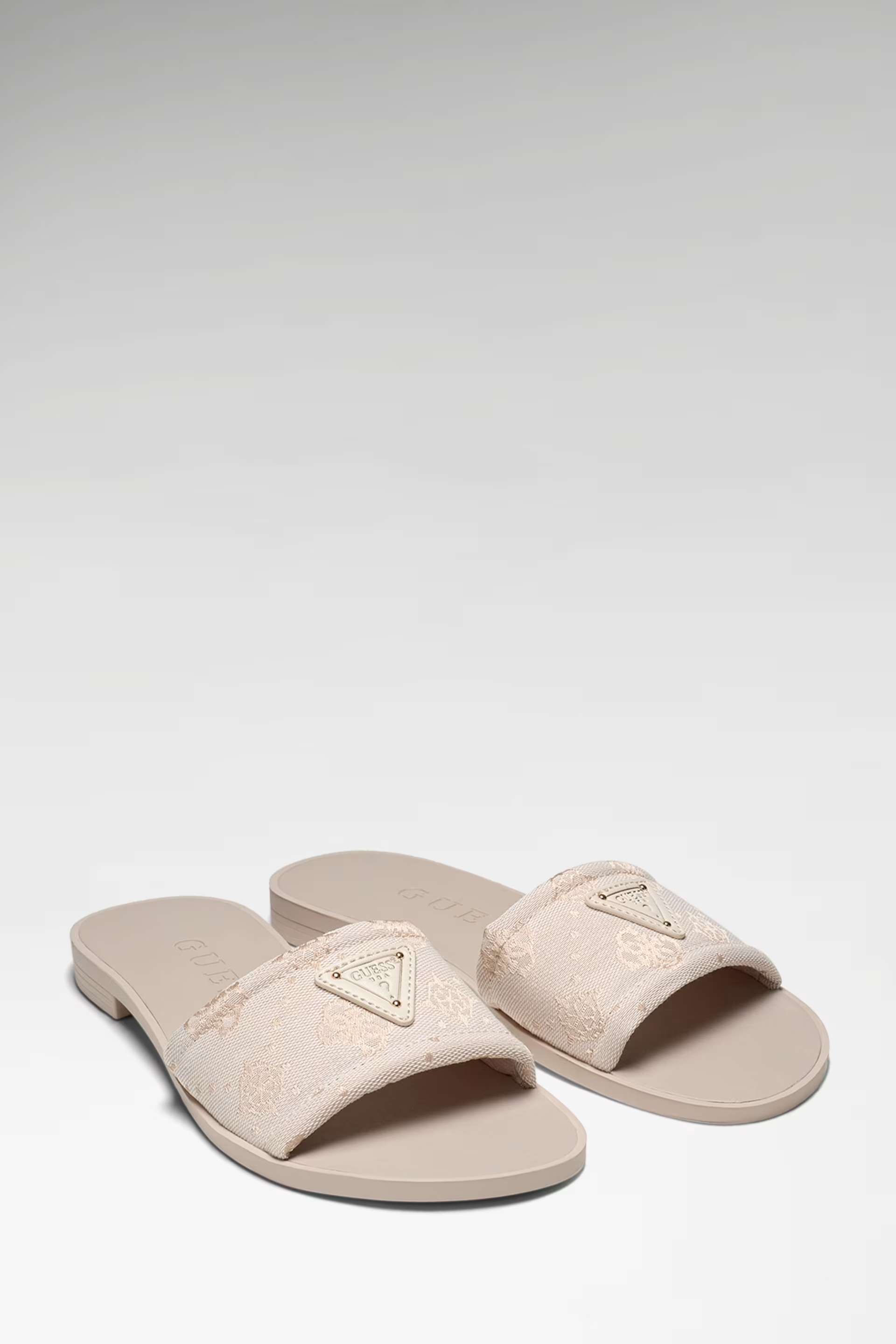 Chinelo Rasteiro ELYSONE Creme - Guess 3