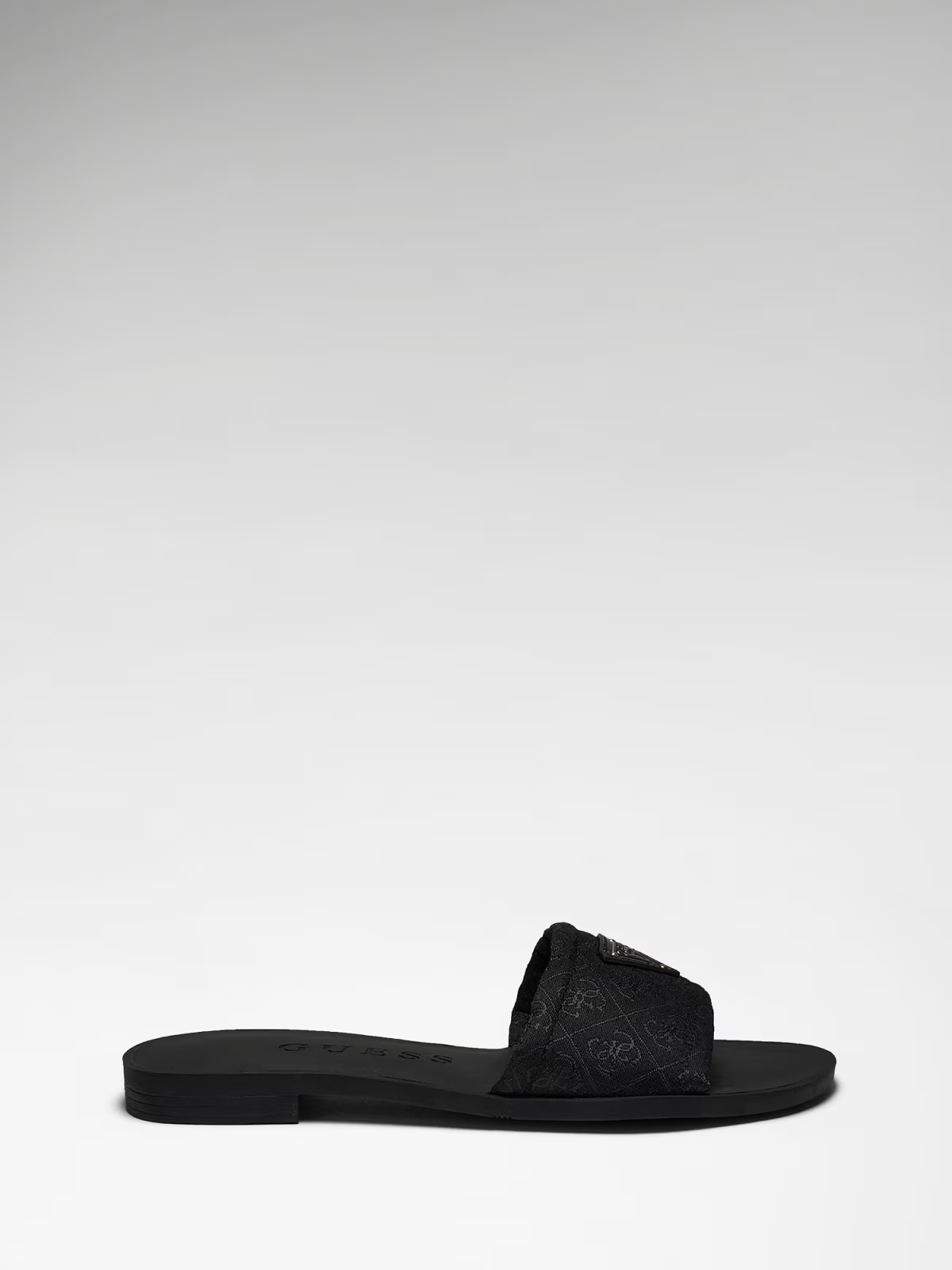 Chinelo Rasteiro ELYSONE Preto - Guess  2