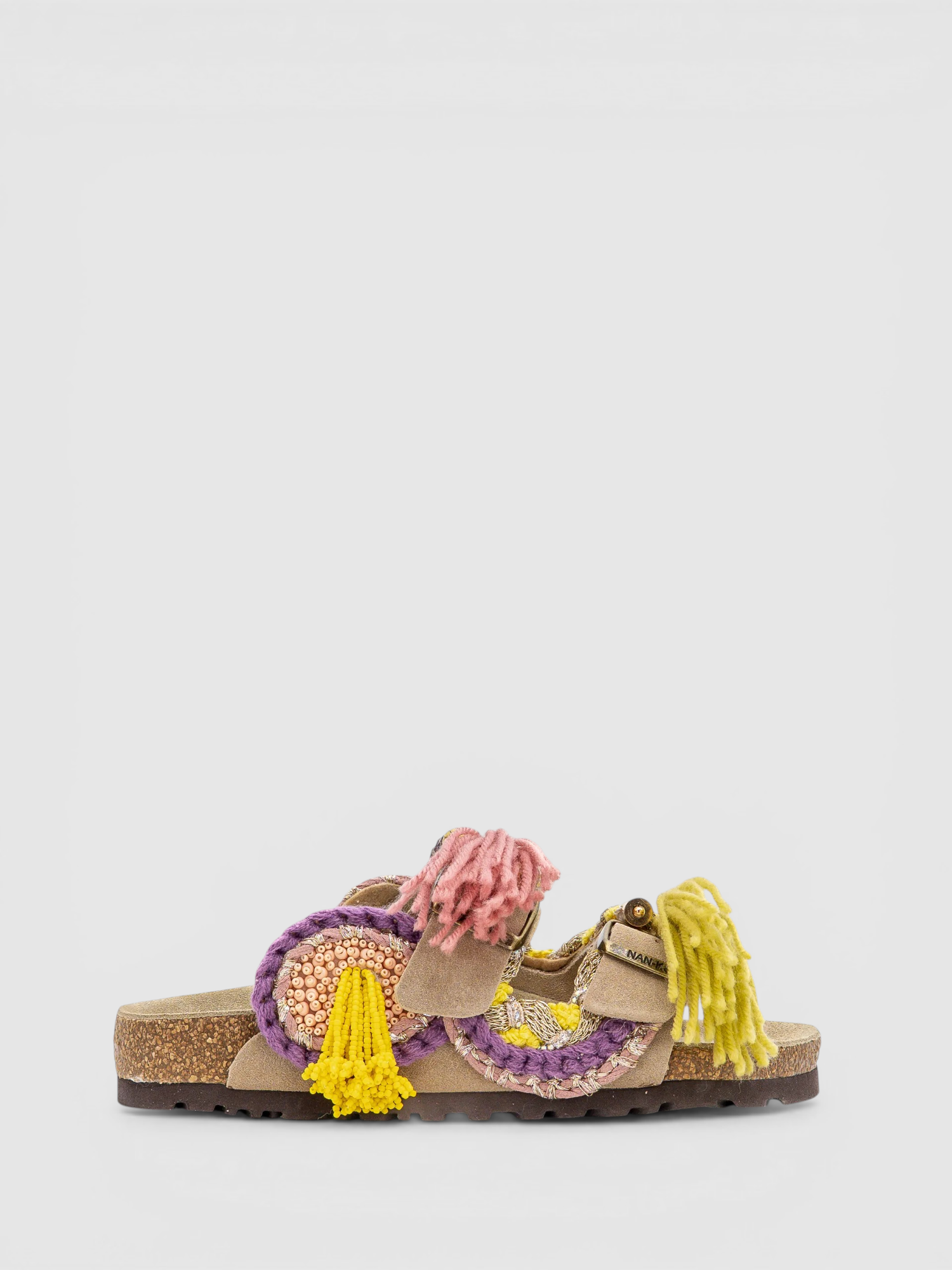 Chinelo EBK-02 Rosa e Amarelo - NAN-KU 1