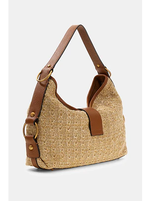 Mala de Ombro CAMDEN Ráfia - Guess  