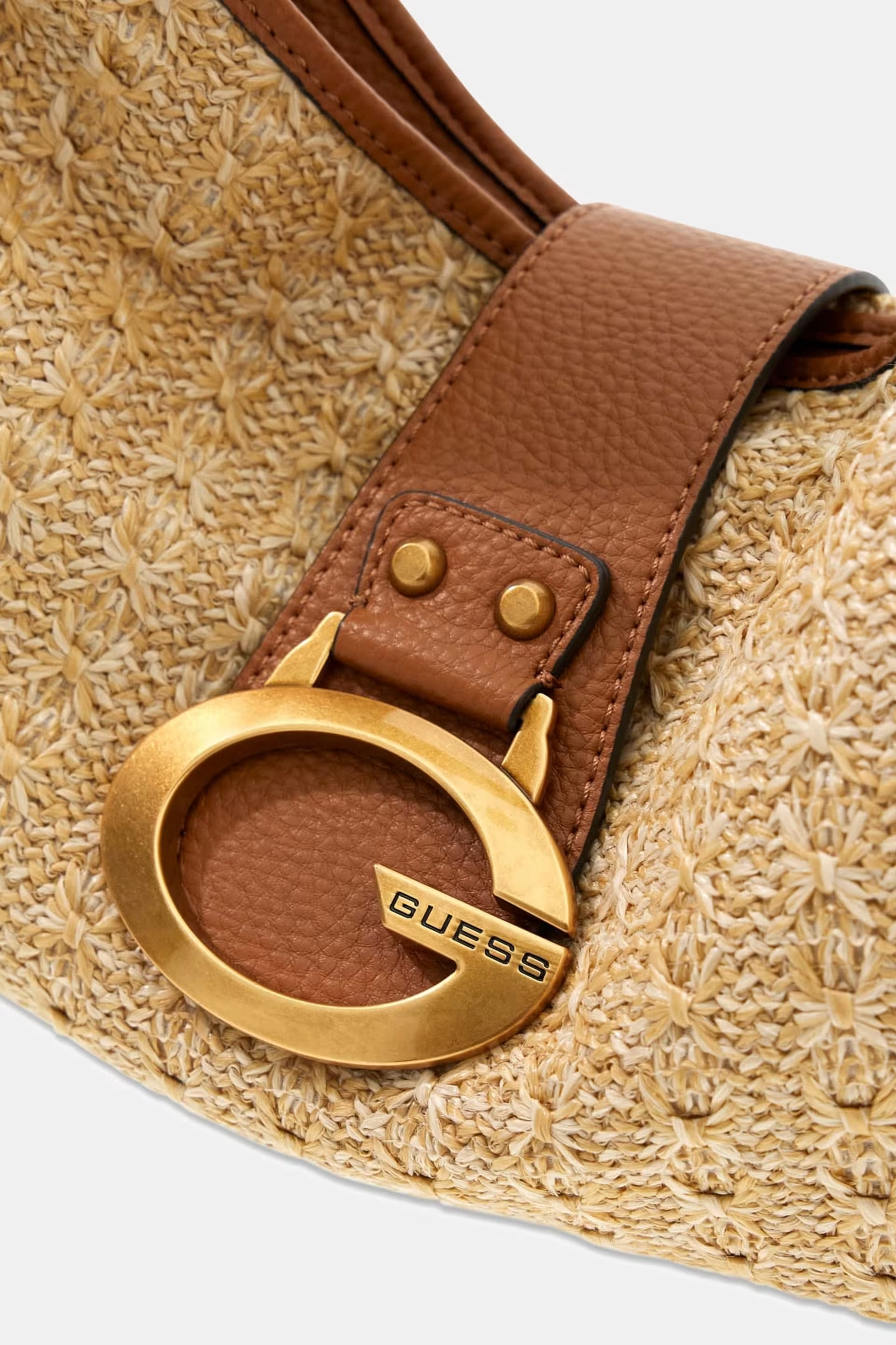 Mala de Ombro CAMDEN Ráfia - Guess   4