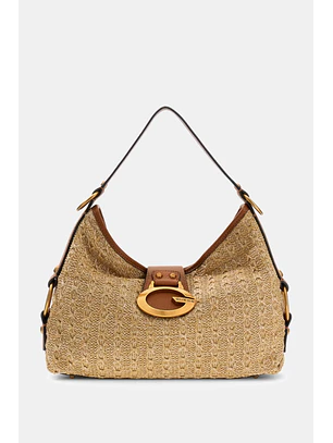 Mala de Ombro CAMDEN Ráfia - Guess  