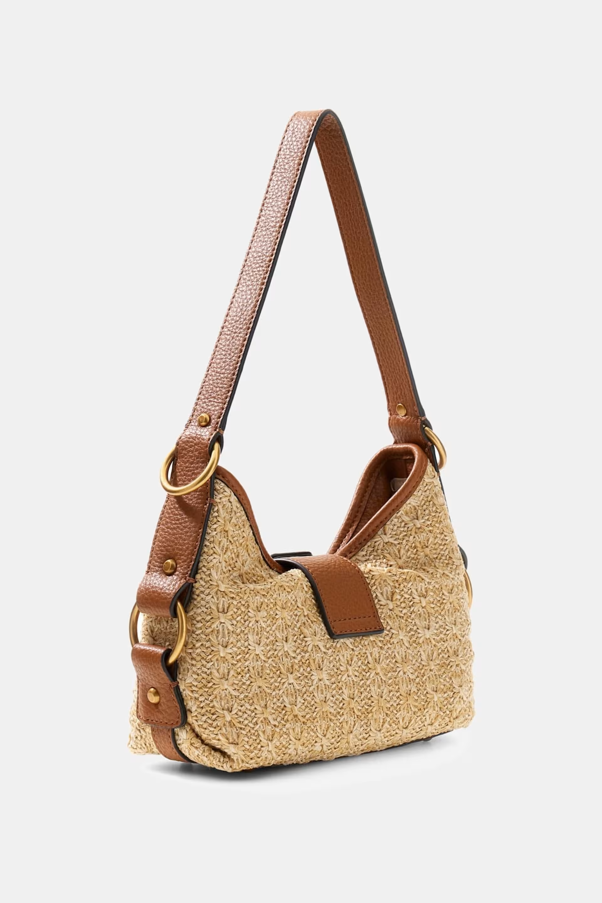 Mala de Ombro Pequena CAMDEN Ráfia - Guess   2