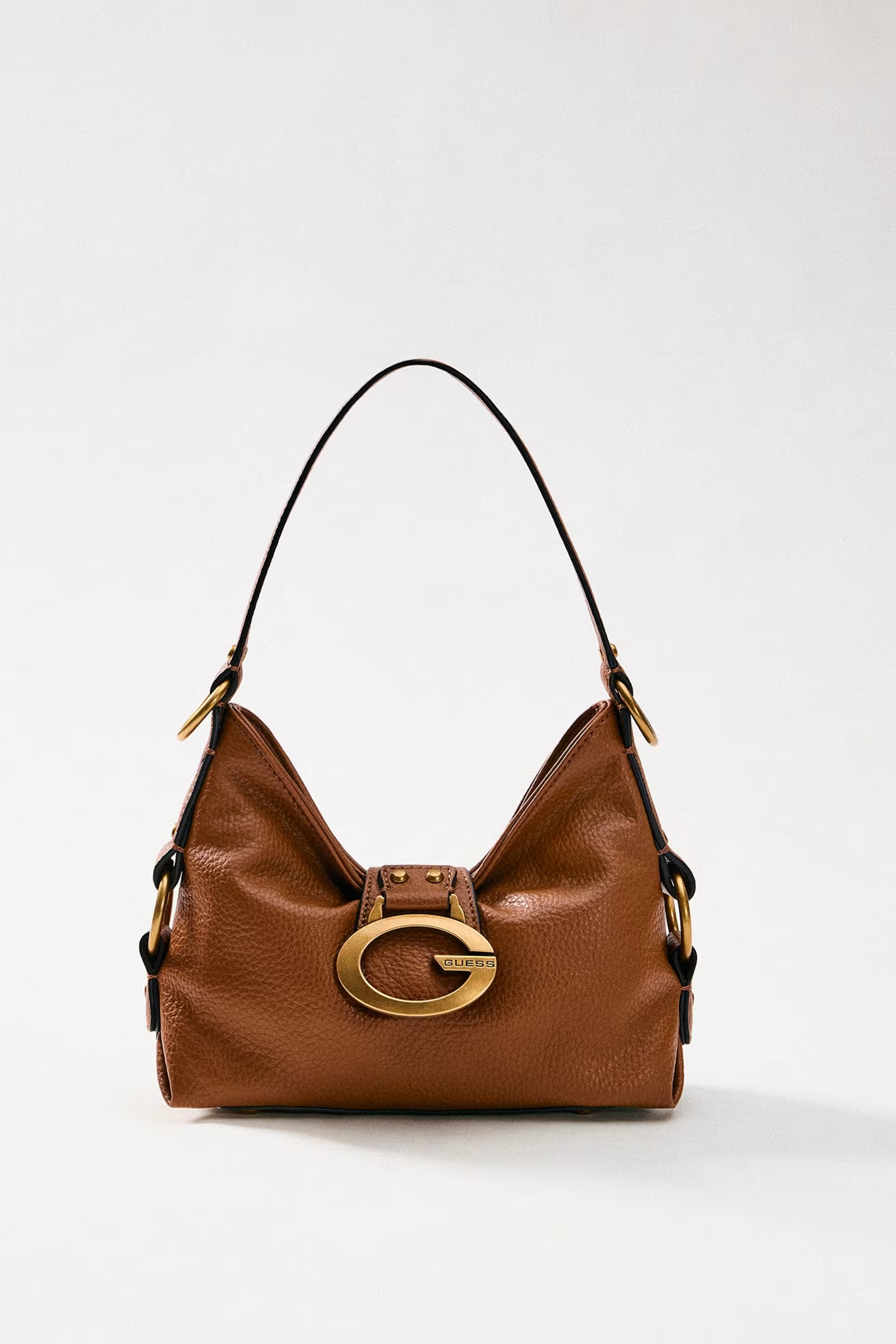 Mala de Ombro Pequena CAMDEN Camel - Guess  1