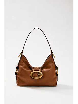 Mala de Ombro Pequena CAMDEN Camel - Guess 