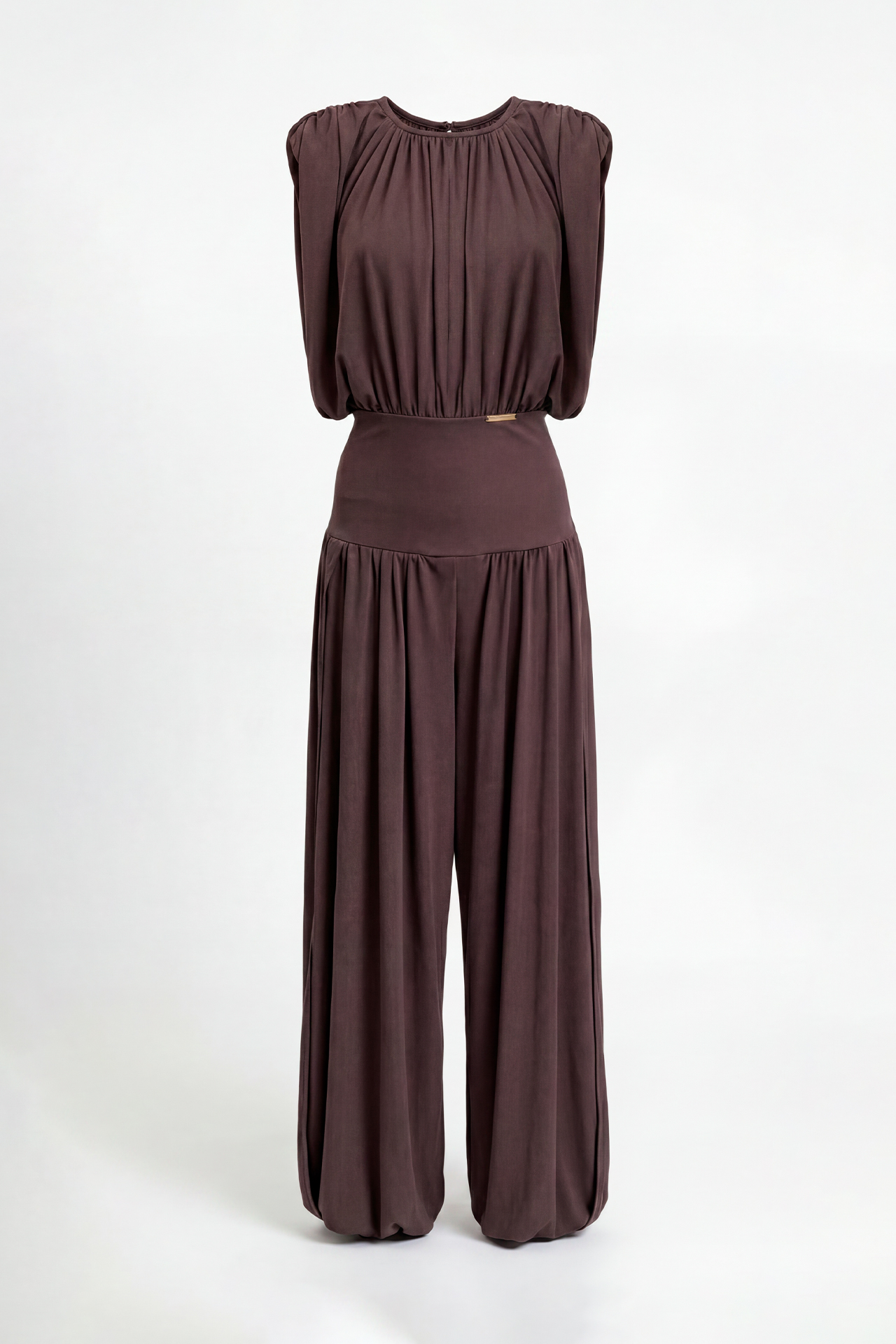 Macacão com Abertura Castanho - SAHOCO   5