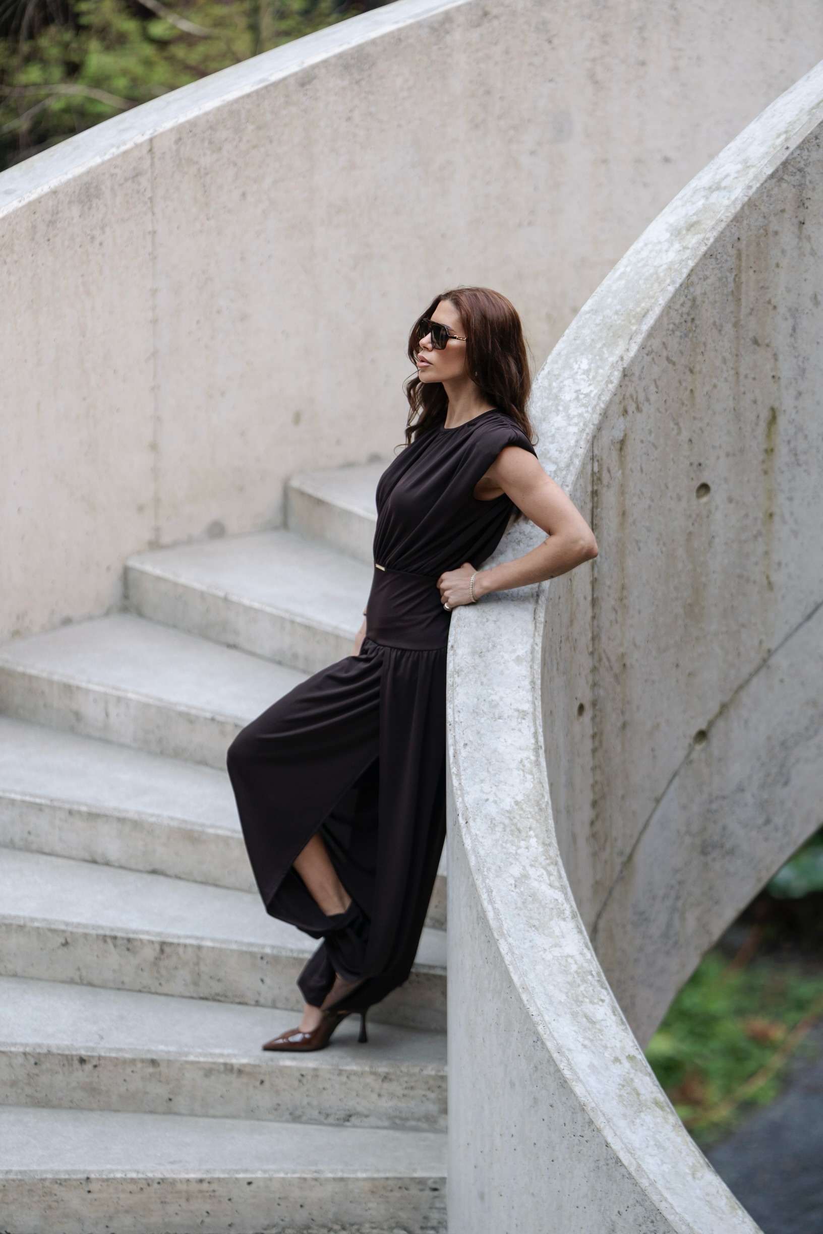 Macacão com Abertura Castanho - SAHOCO   8