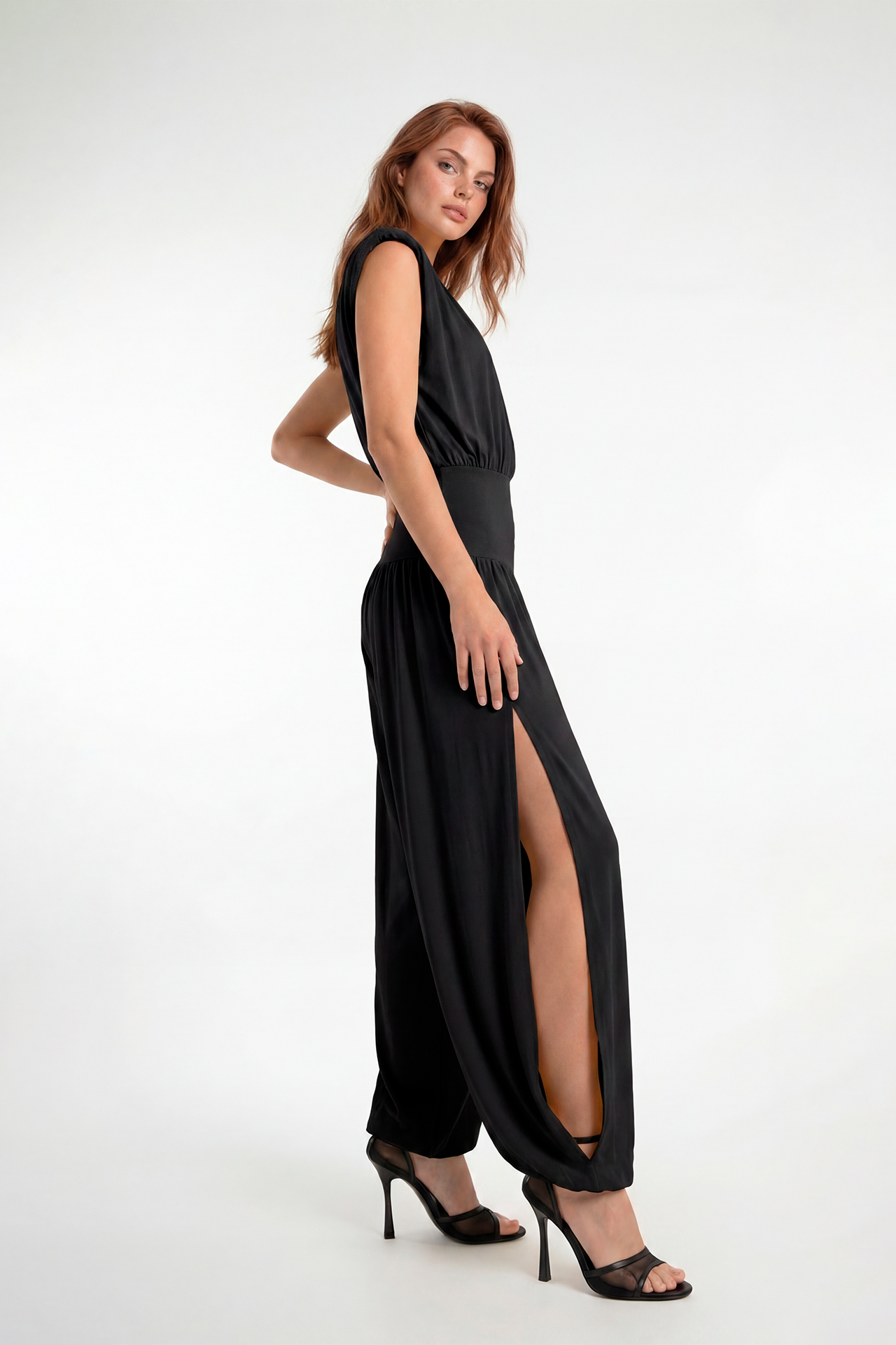 Macacão com Abertura Preto - SAHOCO  1