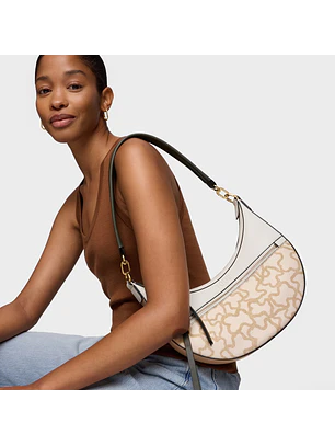 Mala Meia Lua Kaos Icon Bege - Tous  