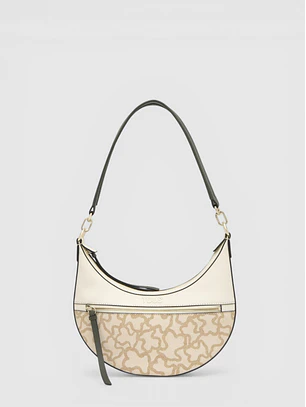 Mala Meia Lua Kaos Icon Bege - Tous  