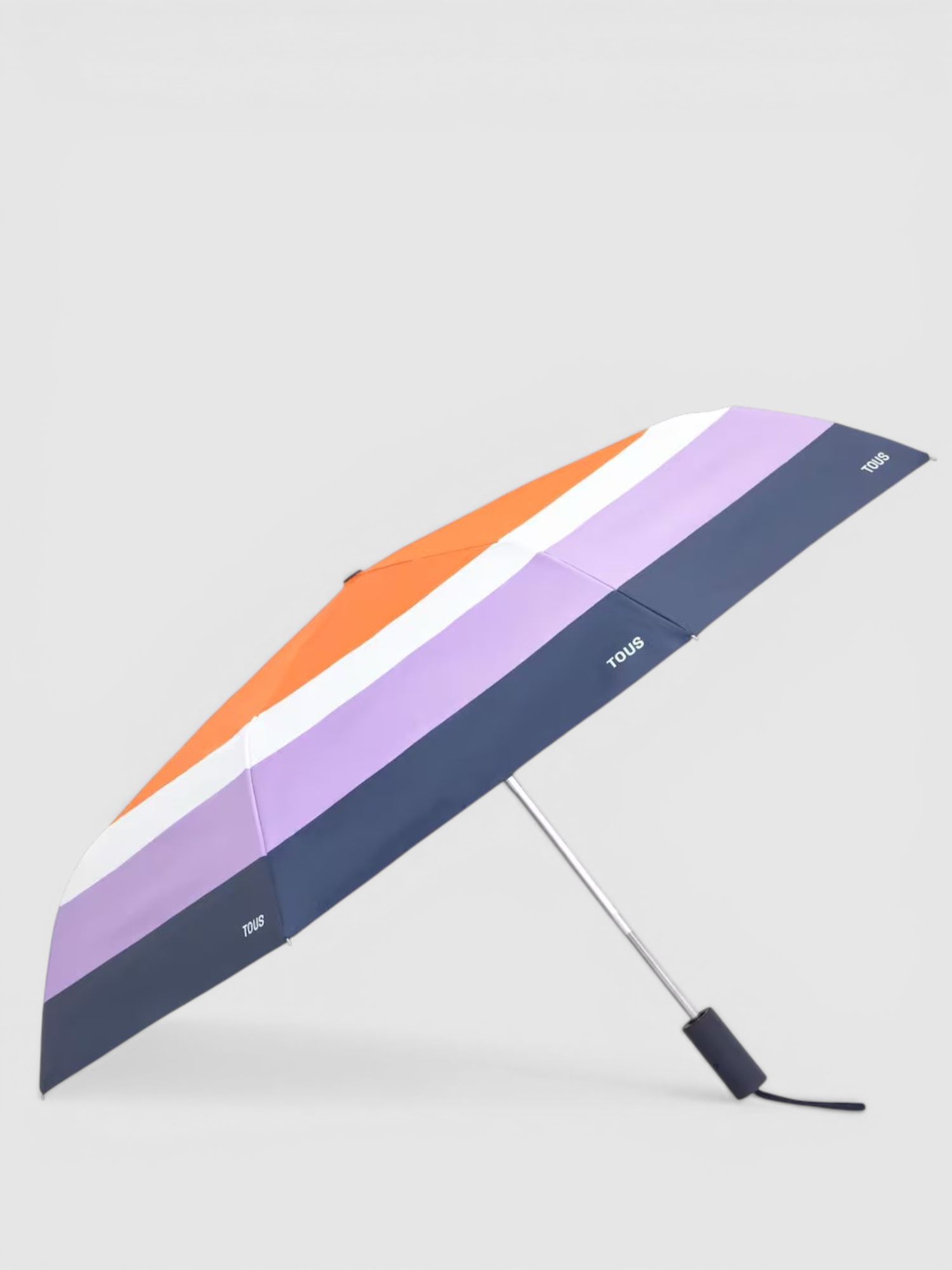 Guarda Sol e Chuva Riscas Coloridas Laranja - Tous  1