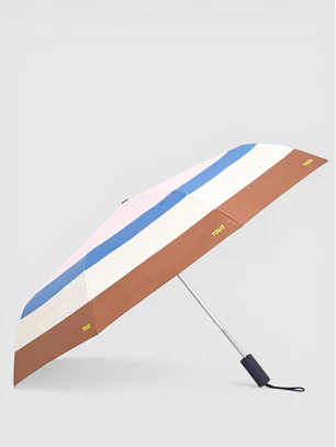 Guarda Sol e Chuva Riscas Coloridas Camel - Tous