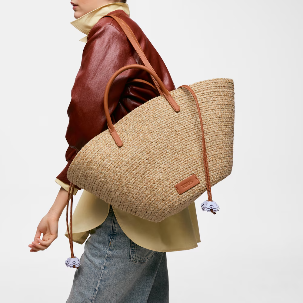 Cesta de Ombro SUMMER HOLIDAYS em Ráfia - Tous  2