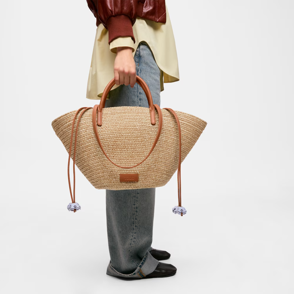 Cesta de Ombro SUMMER HOLIDAYS em Ráfia - Tous  4