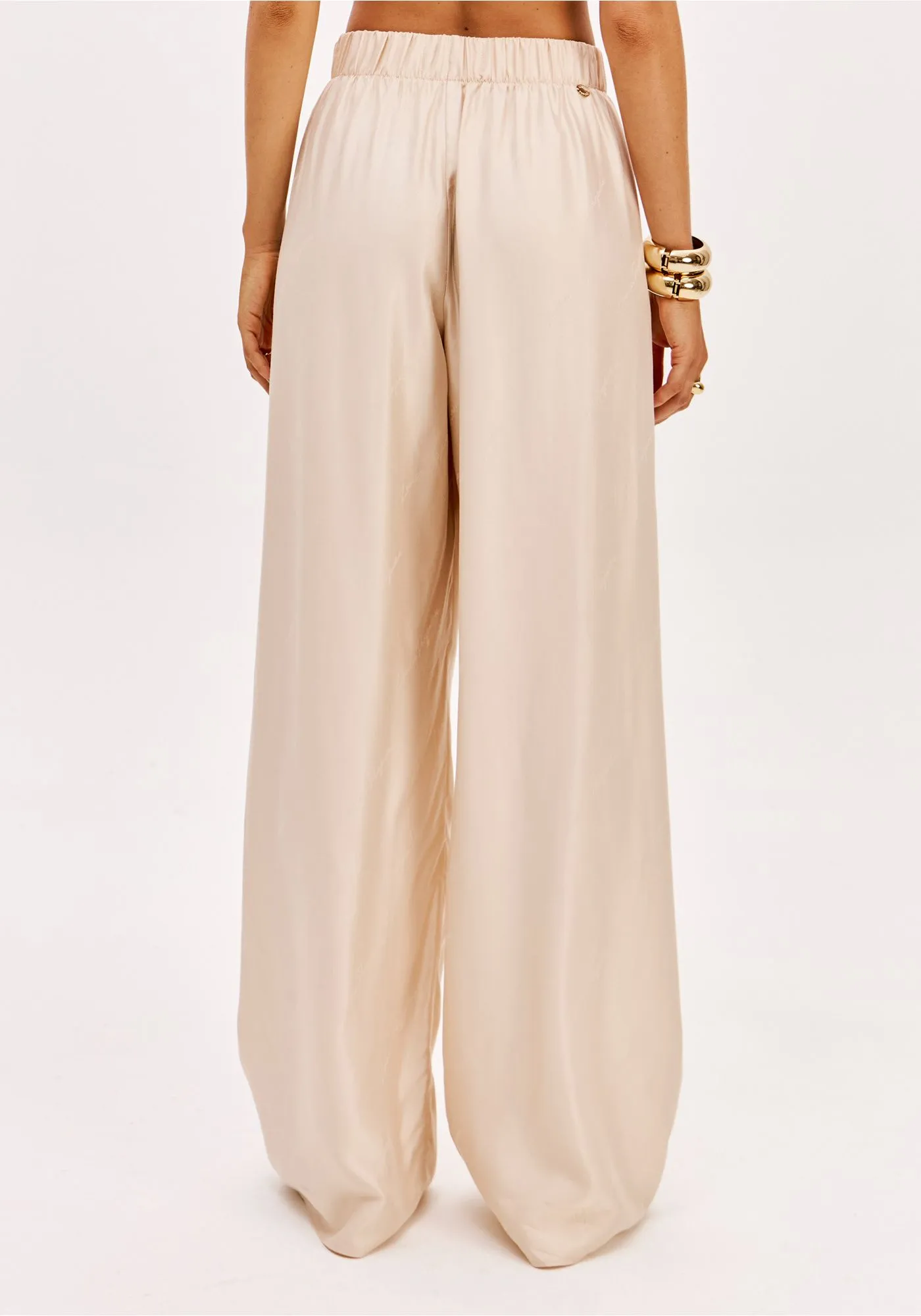 Calças Largas Creme Nude - Lança Perfume 3