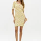 Vestido Curto Canelado TURTLE Bege - Lança Perfume - vignette 4