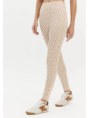 Legging Monograma Bege - Lança Perfume