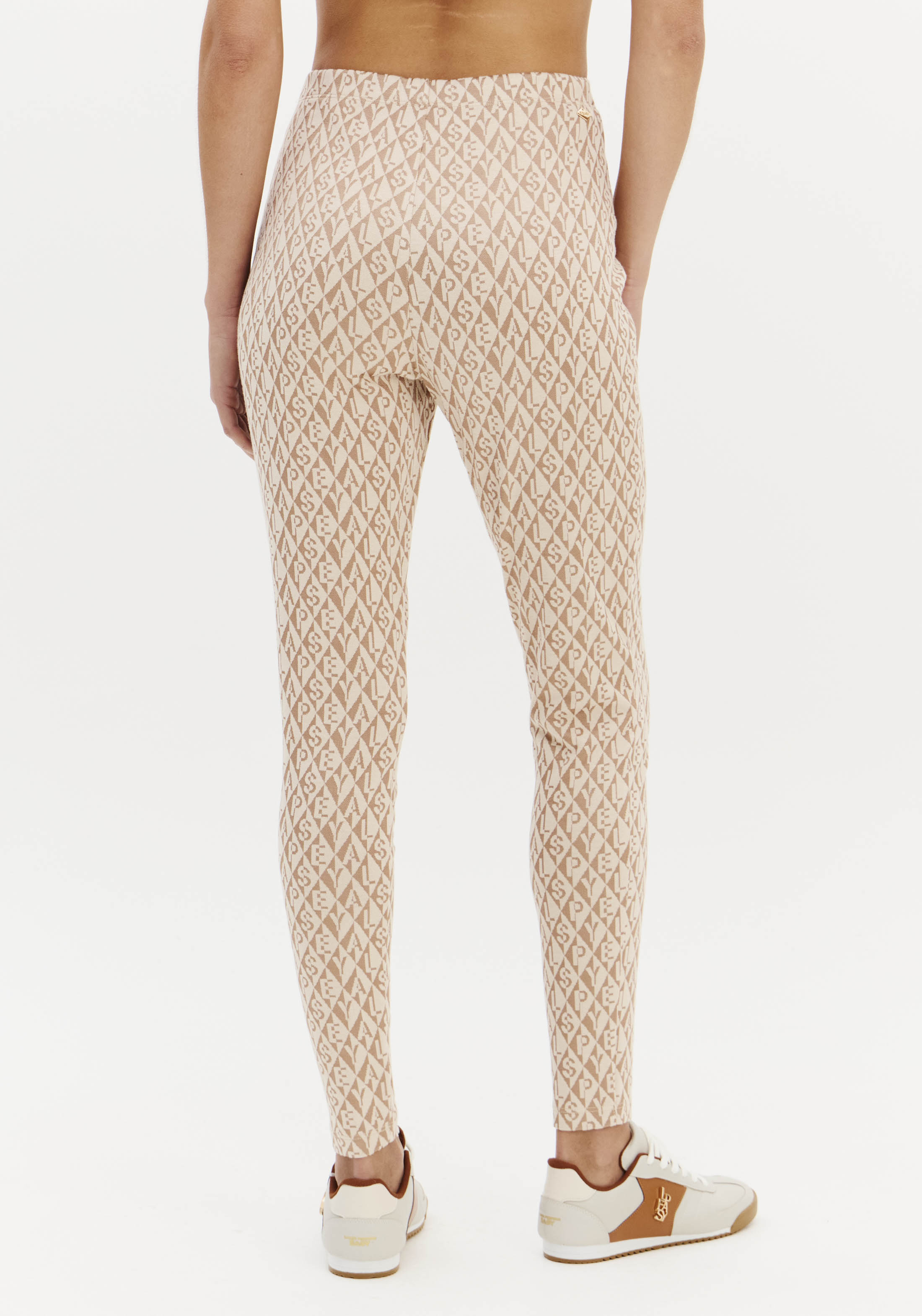 Legging Monograma Bege - Lança Perfume 5