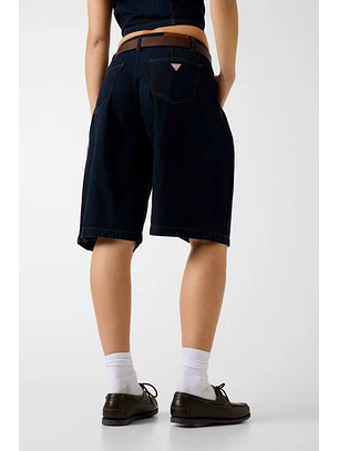 Calções Compridos Ganga Escura - Guess 