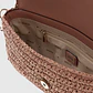 Crossbody Mala Retangular OFELIA  em Ráfia Rosa - Guess  - vignette 3