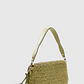 Crossbody Mala Retangular OFELIA em Ráfia Verde - Guess  - vignette 2