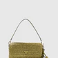 Crossbody Mala Retangular OFELIA em Ráfia Verde - Guess  - vignette 1