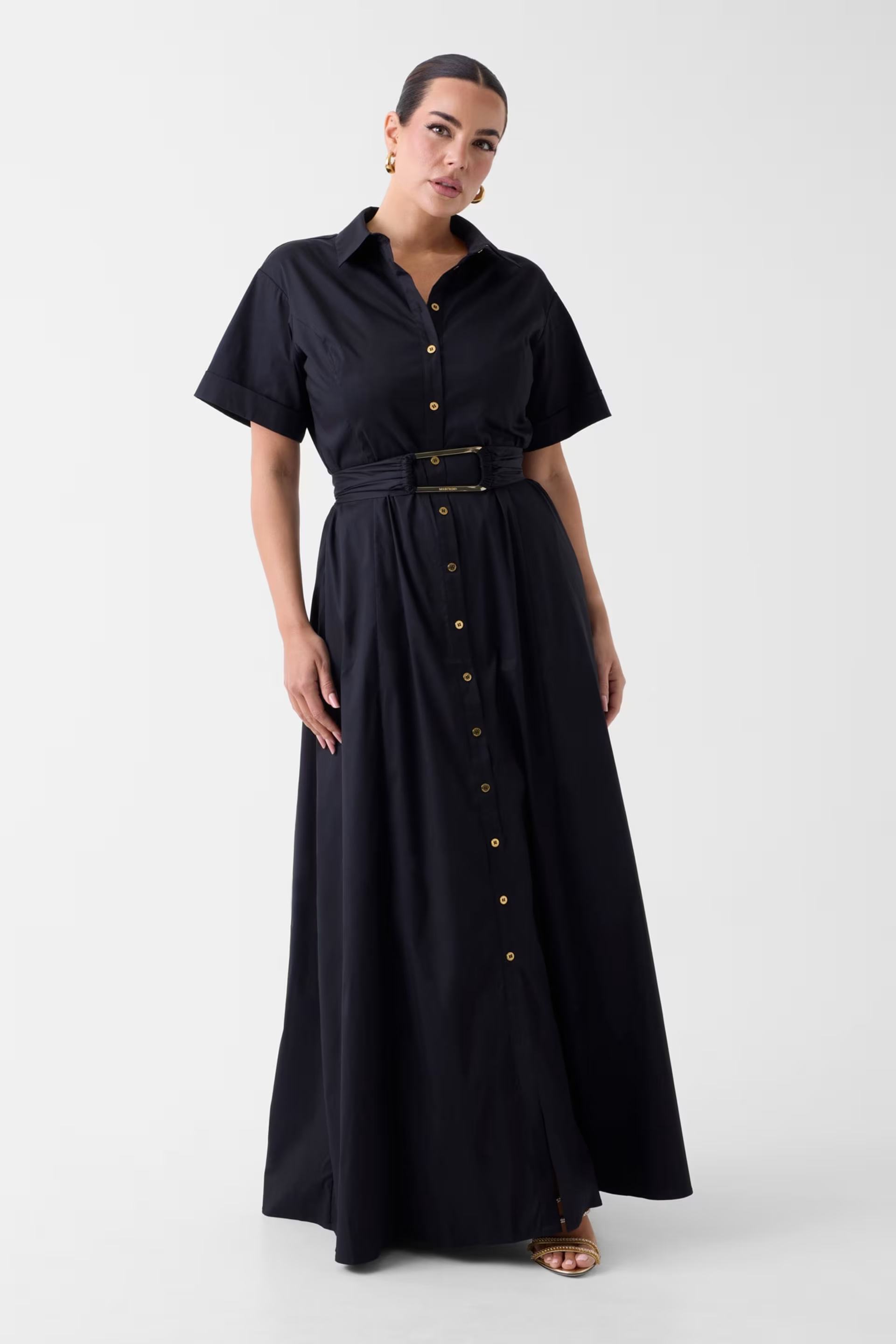 Vestido ULLA com Cinto  Preto - Guess Marciano 1