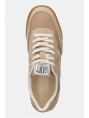 Chinelo em Pele Sunlaz Bege - Gant