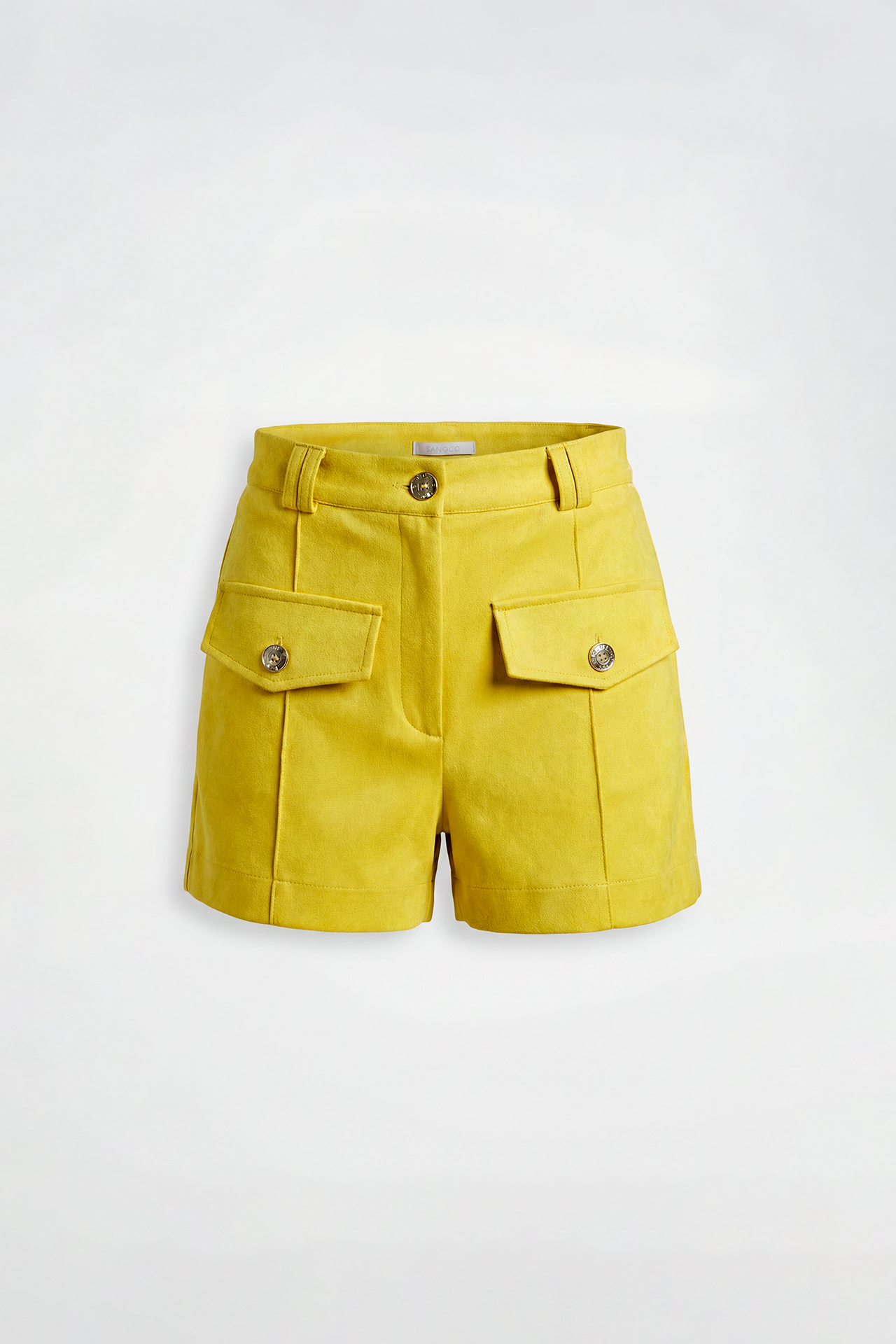 Calções em Suede Amarelo - SAHOCO 2