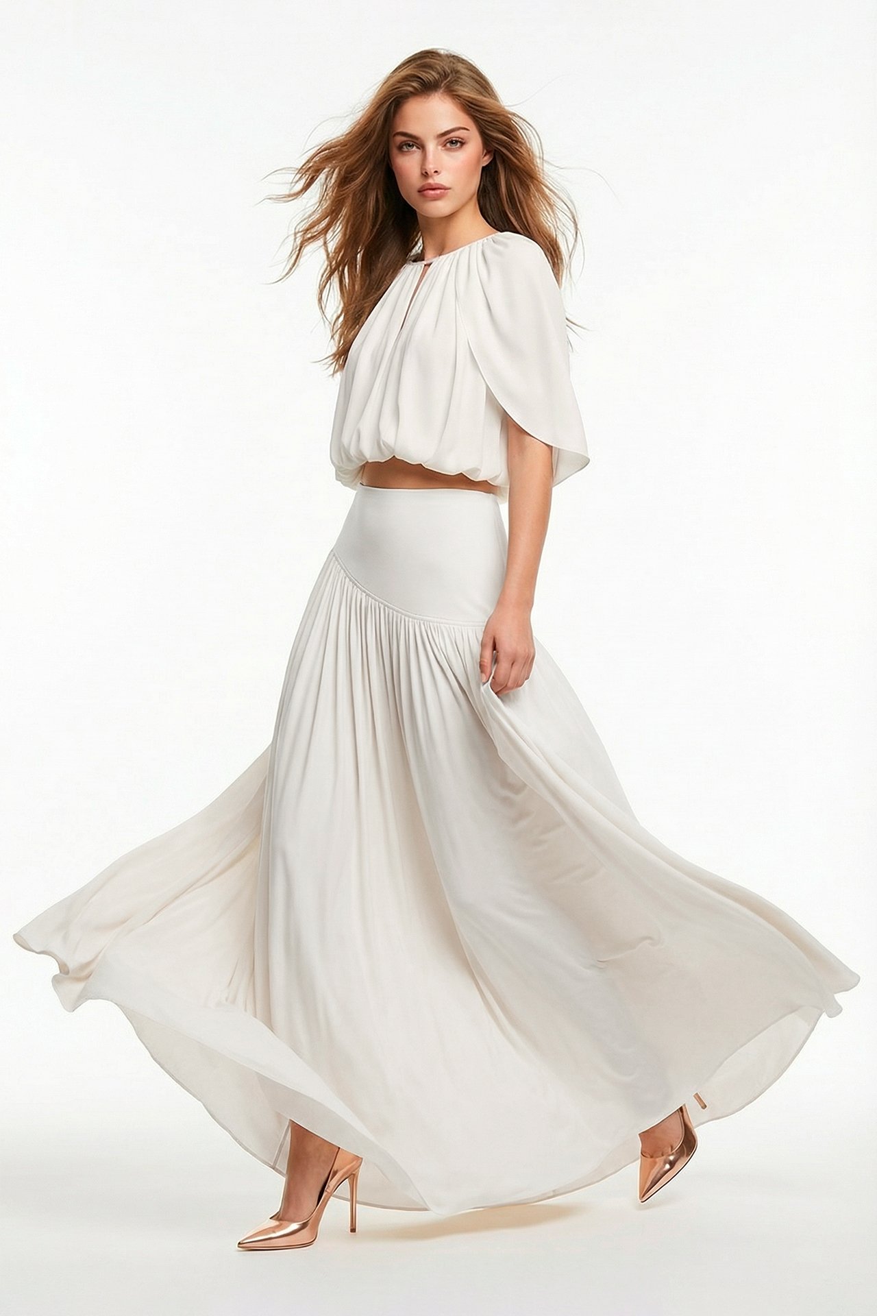 Blusa Manga Curta Branco - SAHOCO  3