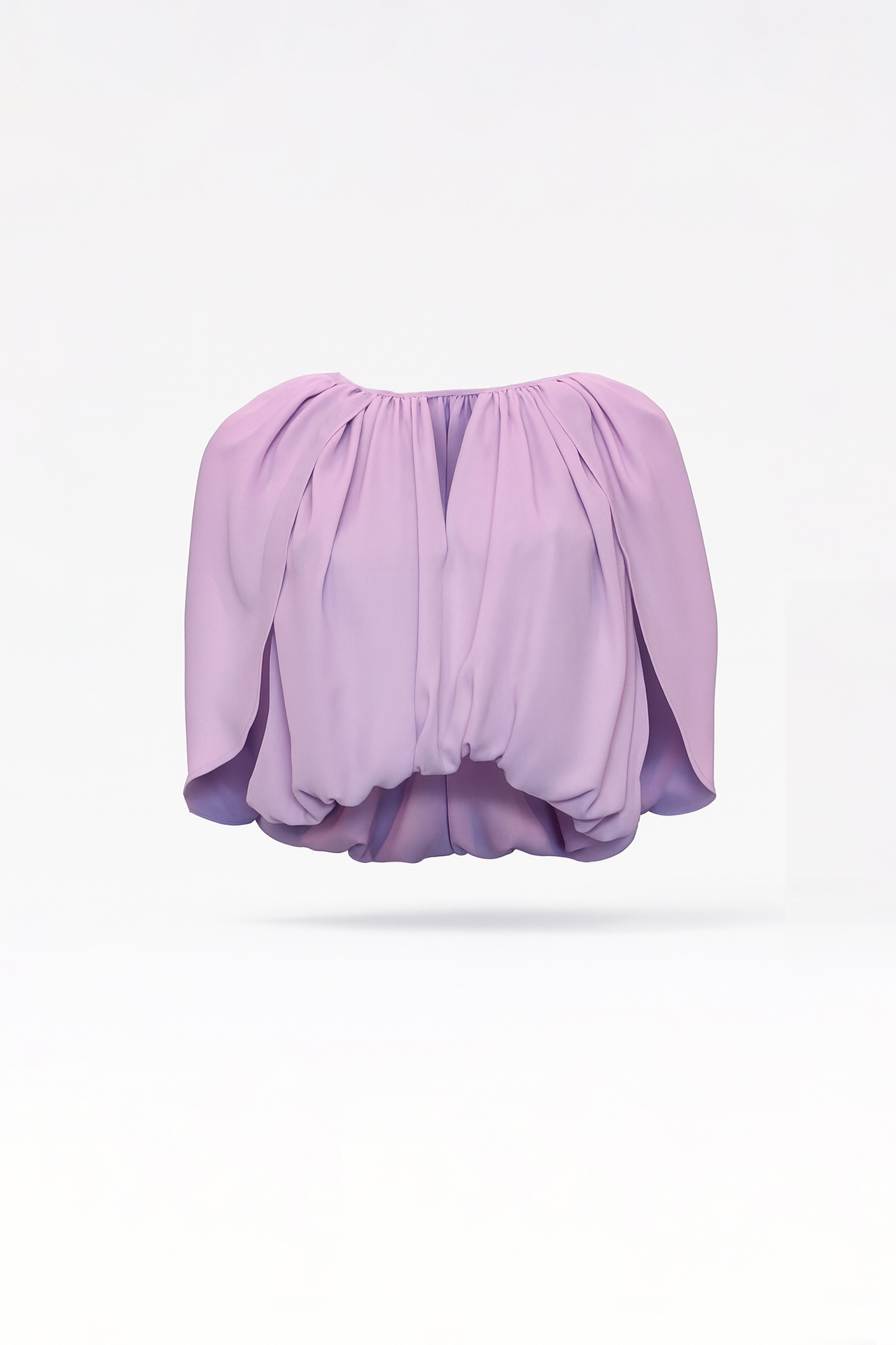 Blusa Manga Curta Lilás - SAHOCO  3