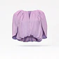 Blusa Manga Curta Lilás - SAHOCO  - Thumbnail 3