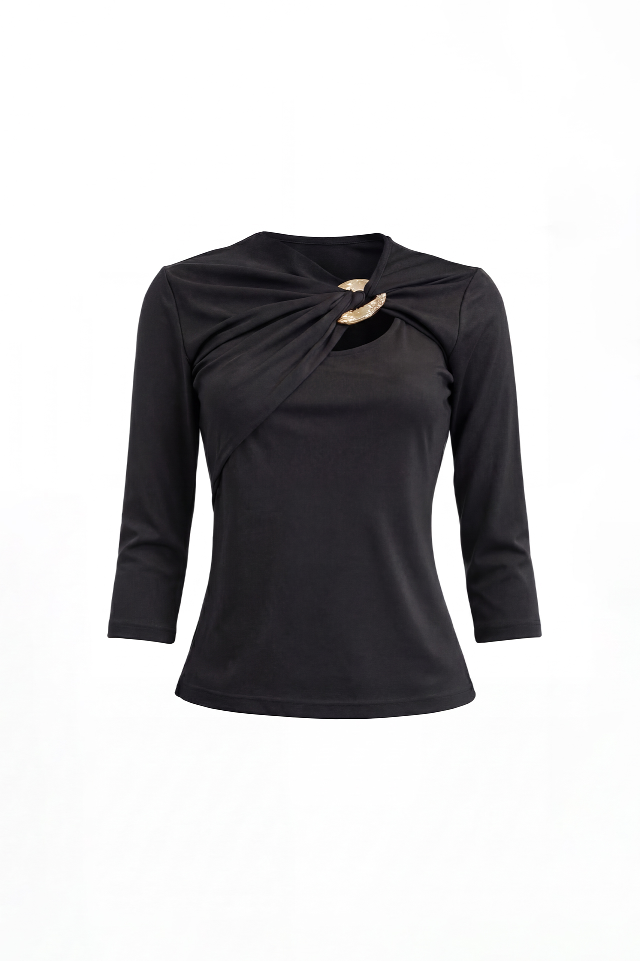 Camisola Meia Manga Preto - SAHOCO 2