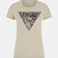 T-shirt Triângulo Zebra Castanho - Guess - thumbnail 4
