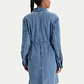 Vestido em Ganga Largo  - Guess Jeans - Thumbnail 3