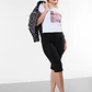 T-shirt 𝗠𝗔𝗥𝗜𝗟𝗬𝗡 𝗠𝗢𝗡𝗥𝗢𝗘 Branca - Guess - Thumbnail 4