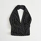 Top Estampado Bolas 𝗠𝗔𝗥𝗜𝗟𝗬𝗡 𝗠𝗢𝗡𝗥𝗢𝗘 Preto - Guess - Thumbnail 1