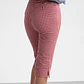 Calças Capri 𝗠𝗔𝗥𝗜𝗟𝗬𝗡 𝗠𝗢𝗡𝗥𝗢𝗘 Vichy Vermelho - Guess - thumbnail 3