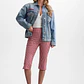 Calças Capri 𝗠𝗔𝗥𝗜𝗟𝗬𝗡 𝗠𝗢𝗡𝗥𝗢𝗘 Vichy Vermelho - Guess - thumbnail 5