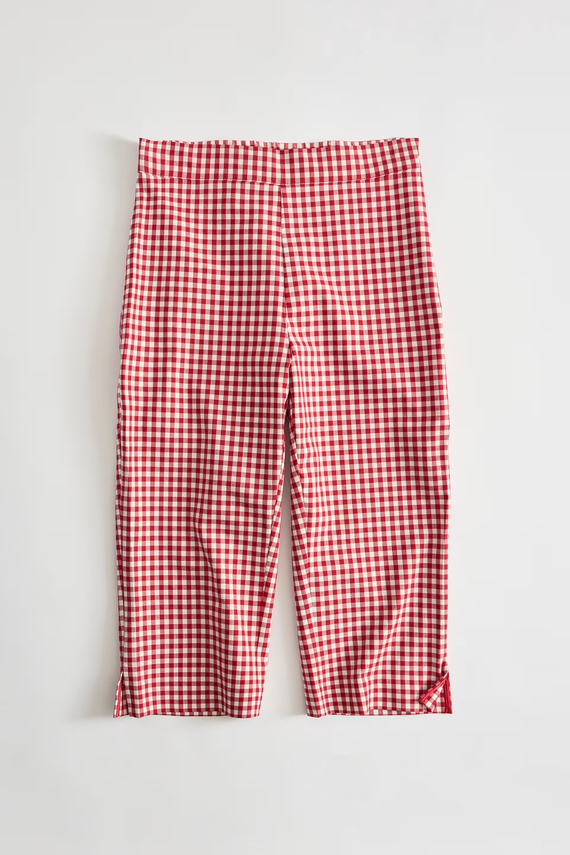 Calças Capri 𝗠𝗔𝗥𝗜𝗟𝗬𝗡 𝗠𝗢𝗡𝗥𝗢𝗘 Vichy Vermelho - Guess 6